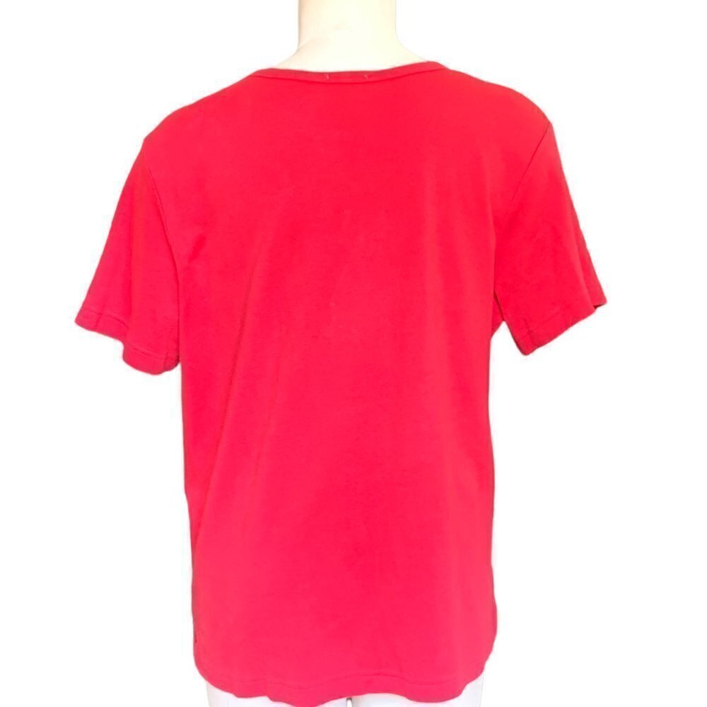 Quacker Factory Tee Top Sequined Sailboat Usa Sta… - image 5